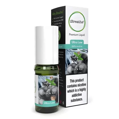 iBreathe Black Ice High PG Vape Juice 10ml