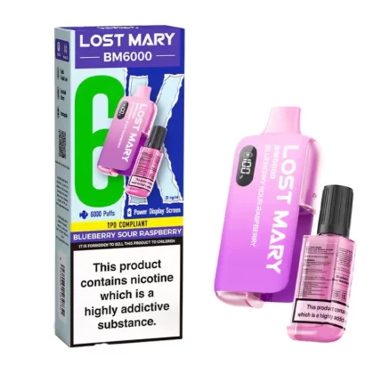 Lost Mary BM6000 Prefilled Pod Kit - Cherry Ice