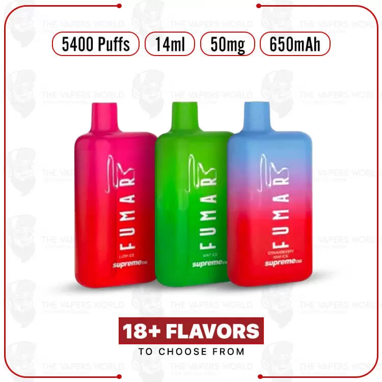 Fumar by Supreme Cig Disposable 5400 Puffs - Thevapersworld