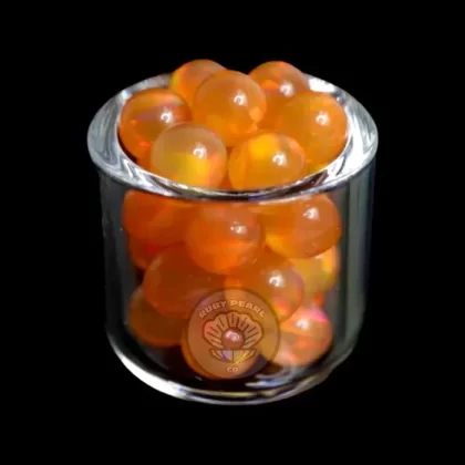 Ruby Pearl Co – Opal Pearls-Orange : 5mm - Vape Store