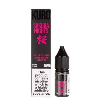 Sakura Nights Nicotine Salt E-Liquid by Kuro - 10mg