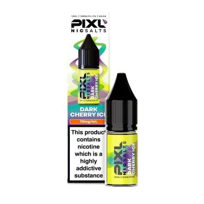 Pixl Dark Cherry Ice Nic Salt E-Liquid - 10 Pack