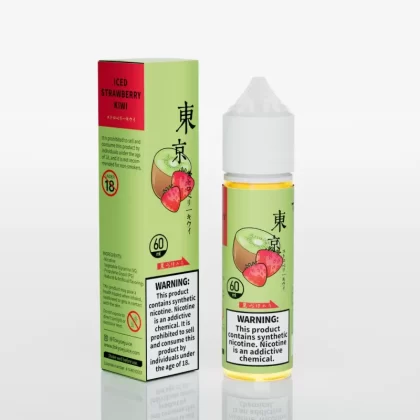 Tokyo Eliquid – Iced Strawberry Kiwi 60ml (3/6/12mg)