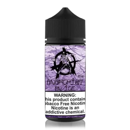 Sale $14.00 – Purple Ice by Anarchist Tobacco-Free Nicotine E-Liquid 100ml