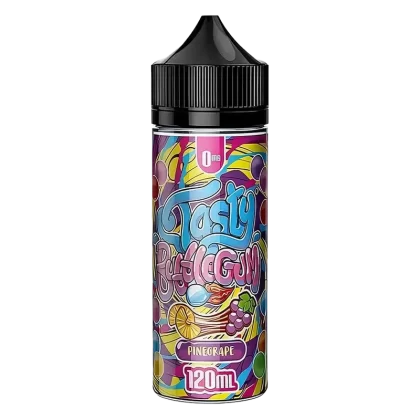 Tasty Fruity Pinegrape Bubblegum 100ml Shortfill E-Liquid