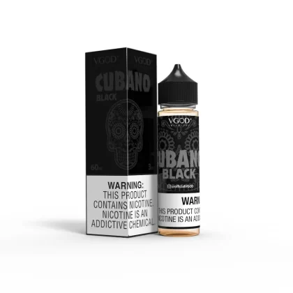 VGOD Cubano Black 60mL - Vape Product, Vape Product