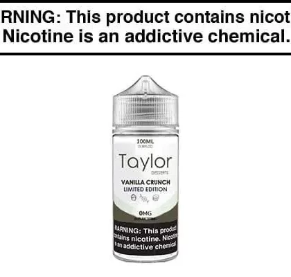 VANILLA CRUNCH BY TAYLOR FLAVORS 100ML - Vapejuice