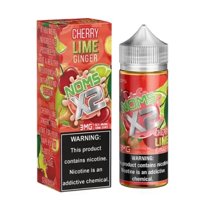 Cherry Lime Ginger by Noms X2 120ml - Vape Product, Vape Product