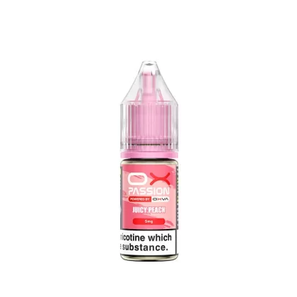 Ox Passion Juicy Peach Nic Salts E-Liquid 10ml - 5mg