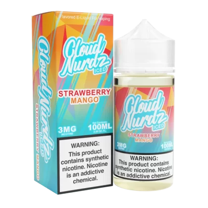 Iced Strawberry Mango by Cloud Nurdz TFN 100mL - 3MG