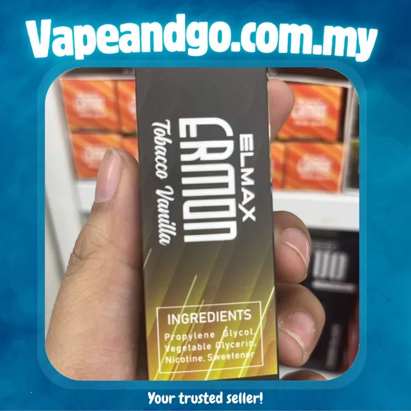 Elmax Ermon LIQUID BOTTLE 15ml Akta 852 Registered - Vapeandgo Com My - Image 2