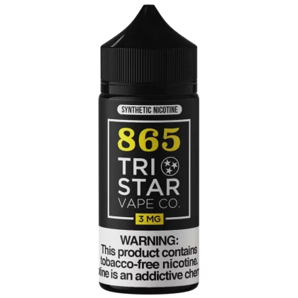 100ML | 865 by Tri Star Vapor TFN - Size#100ML~Strength#3MG>6MG>12MG (6A61EC)