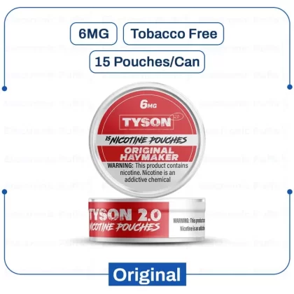 Buy Tyson 2 Original Nicotine Pouch 6mg Online | Electronicpuffs