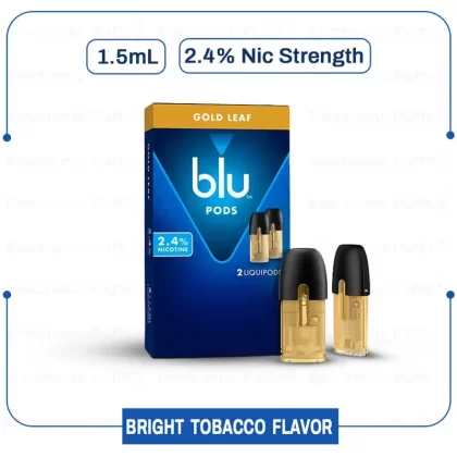 Buy My BLU Gold Leaf Tobacco Liquidpod 2.4% Online