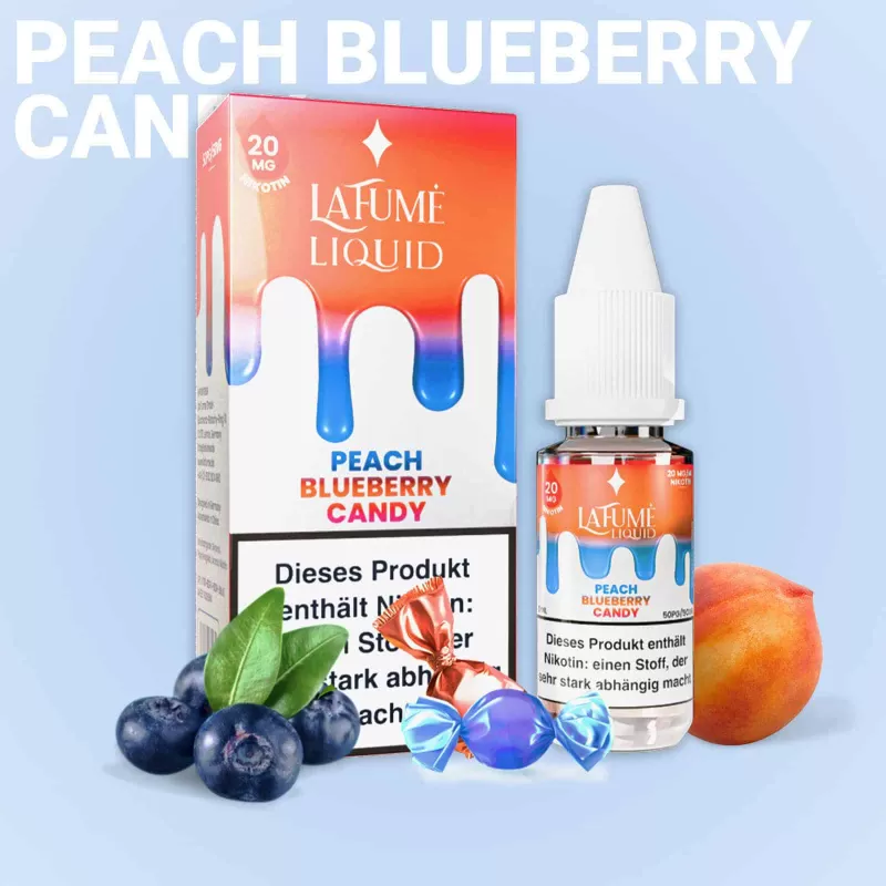La Fume Liquids – Peach Blueberry Candy - Vapebazar - Image 2