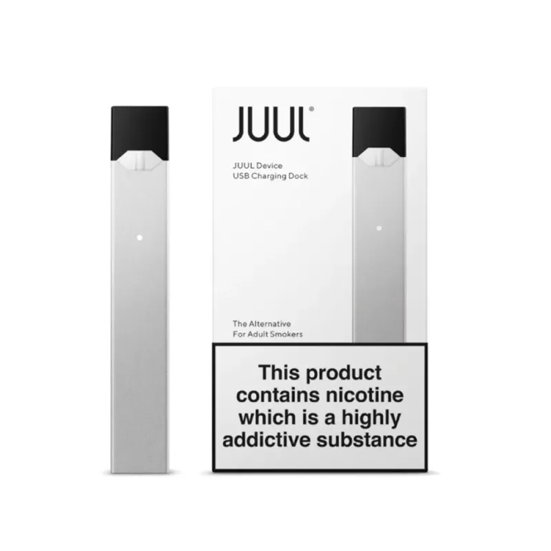 Juul Device Kit - Slate (Silver), Limited Edition Maroon - Image 2