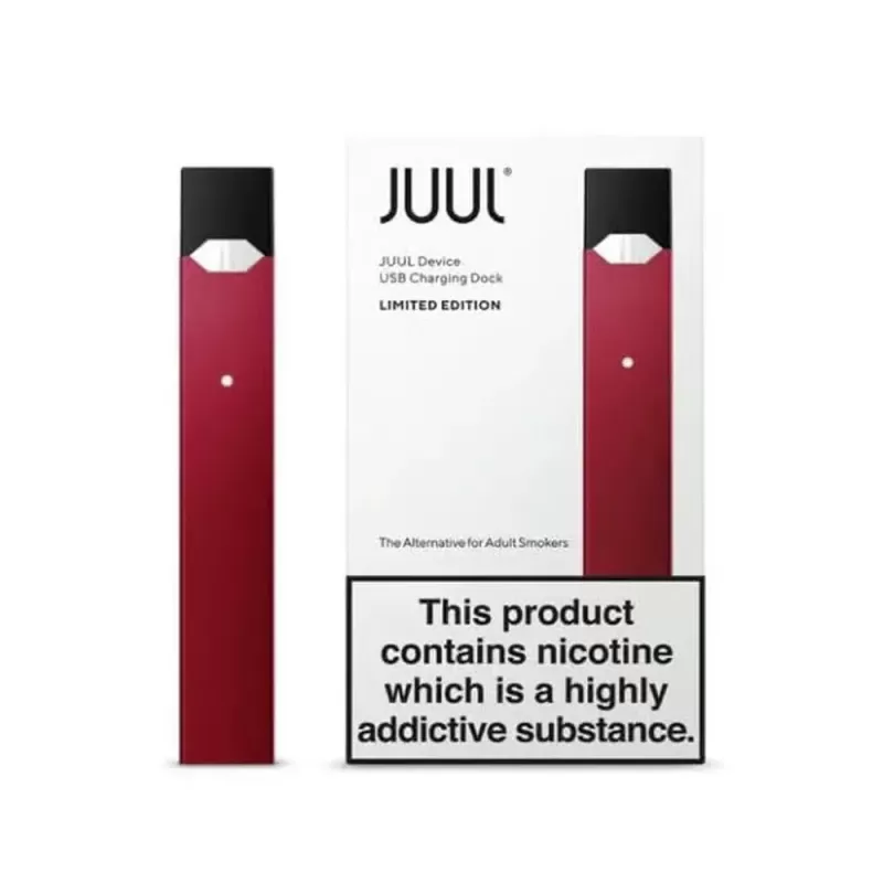Juul Device Kit - Slate (Silver), Limited Edition Maroon - Image 3