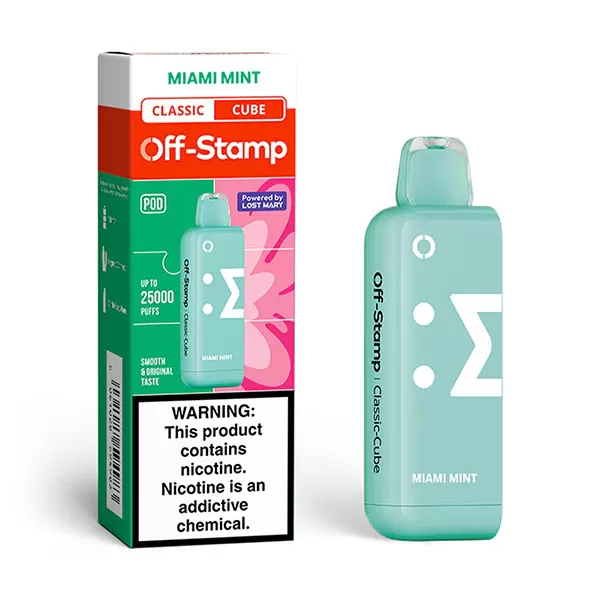 Off-Stamp – Classic Cube Disposable Pod | 25000 Puffs - Image 3