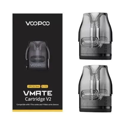 Voopoo Vmate V2 Cartridge - CHOOSE OHM#0.7 OHM>1.2 OHM (FA6568)