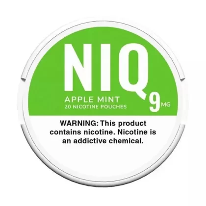 Apple Mint NIQ Nicotine Pouches - provape_eliquid_nicotine_qty#6mg>9mg>12mg