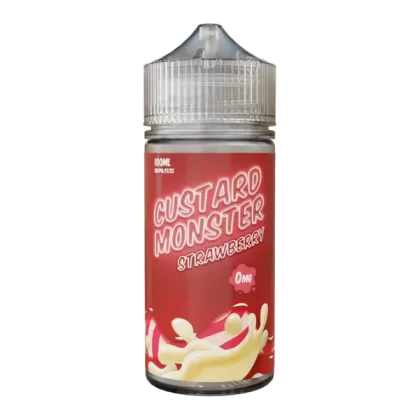 Strawberry Custard Monster eJuice Nicotine Free 100ml