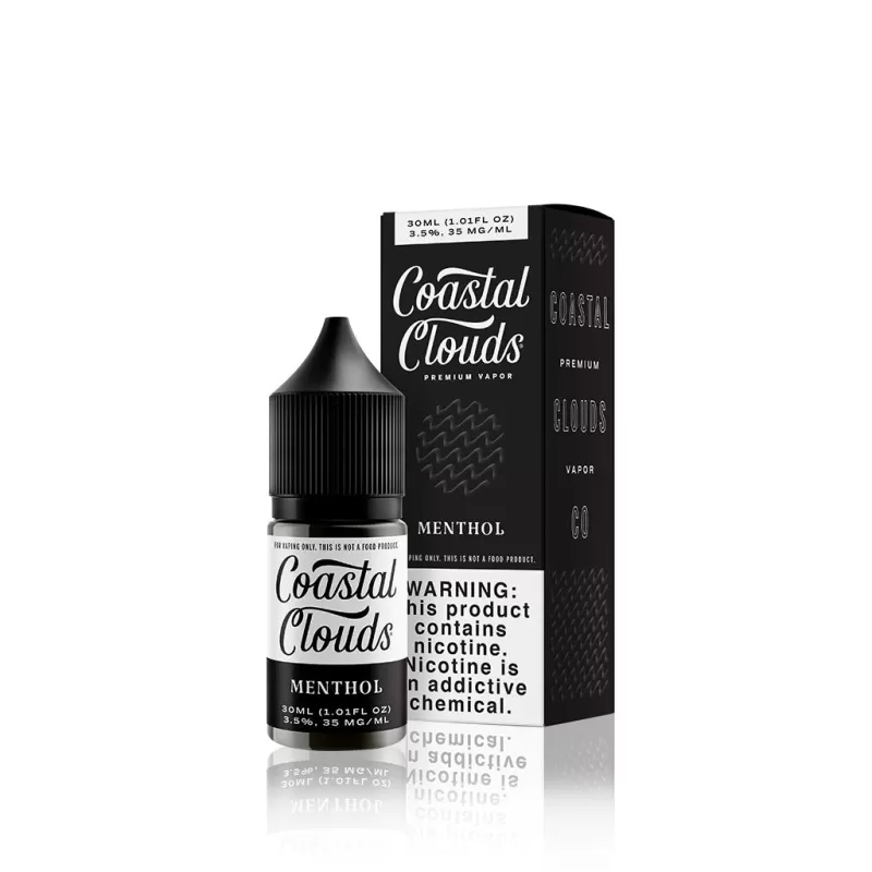 Menthol (Mint) – Coastal Clouds Co. Salt E Liquid