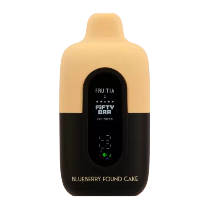 Blueberry Pound Cake FRUITIA X Fifty Bar 20k - Customer Group#VAP~Nicotine#50mg~Size#Single>5 Pack