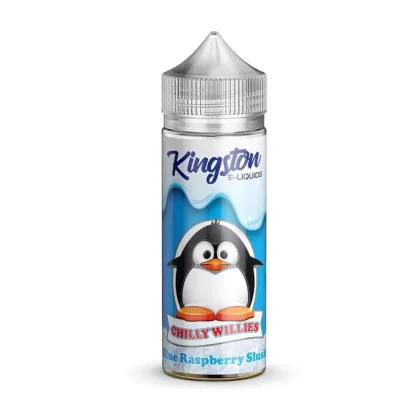 Chilly Willes – Blue Raspberry slush Kingston 100ml Nicotine Free 0mg E Liquid VAPE Juice