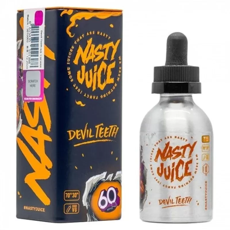 Nasty Juice – Devil Teeth E-Liquid – 3mg – 10ml