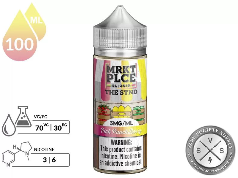 Pink Punchberry THE STND by MRKT PLCE 100ml - Image 2