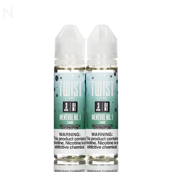 Twist E-Liquid - Menthol No. 1 - 60mL x 2 - 3mg - Image 2