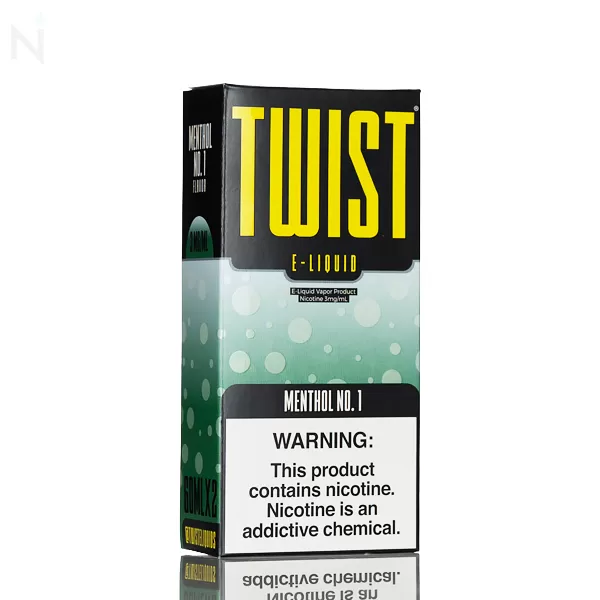 Twist E-Liquid - Menthol No. 1 - 60mL x 2 - 3mg - Image 3