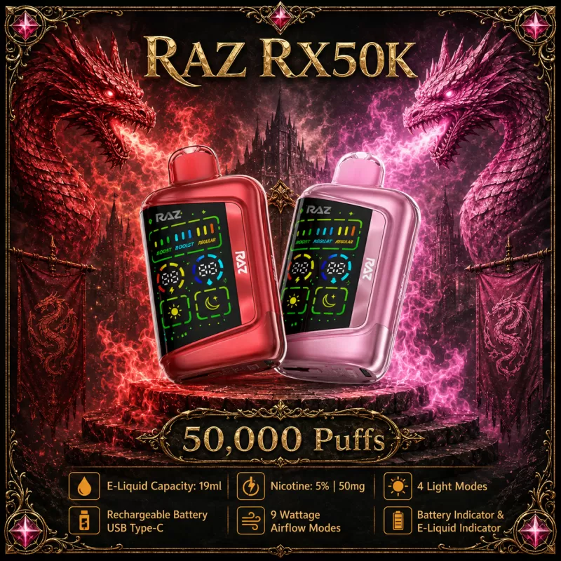 RAZ RX50K - Triple Berry Batch (Batch Edition) - Vapeciga