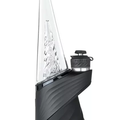 Puffco Peak Pro V2 3D - Color#Onyx>Pearl (EE60F6)