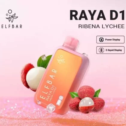 ElfBar Raya D1-Ribena Lychee (13000 Puffs)