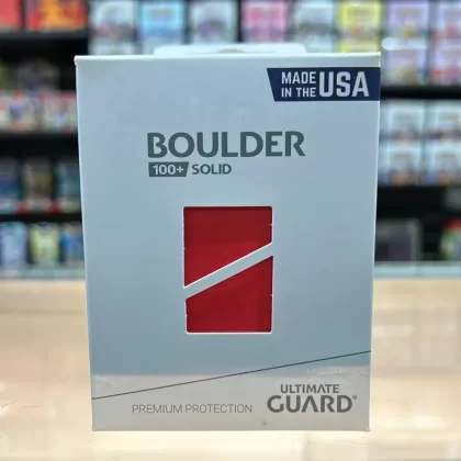 Ultimate Guard – Boulder Deck Case 100+ (Solid Red)