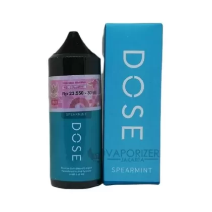 DOSE SALT SPEARMINT - 40 mg / 30 ml