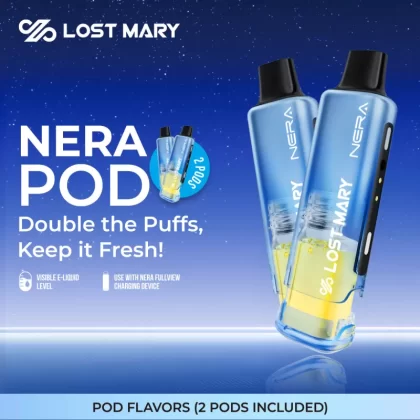 Lost Mary NERA 70K Disposable POD - 70,000 Puffs - Strawberry Watermelon 🆕