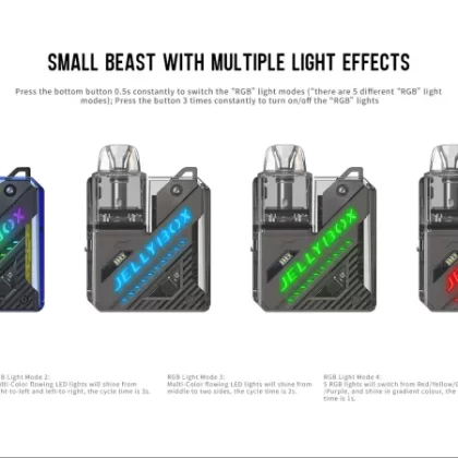 Rincoe Jellybox Nano 2 26W Built-in 900mAh Battery Pod Kit - Vapeandgo Com My
