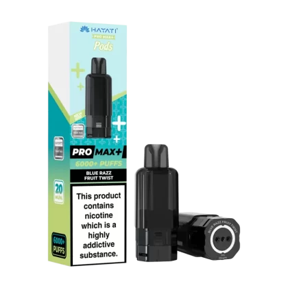 Blue Razz Fruit Twist Hayati Pro Max+ Refill Pack - 20mg - Vape Product (909972)