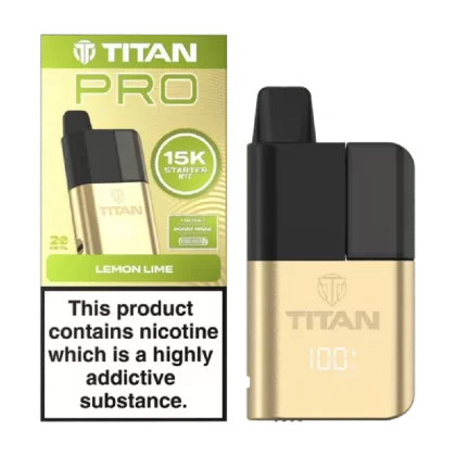 Titan Pro 15K Prefilled Pod Kit Lemon Lime