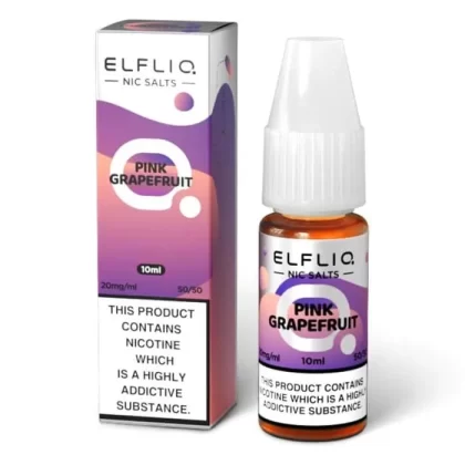 Pink Grapefruit ELFLIQ Nic Salts e Liquid 10ml – TPD - Vapestorm Co