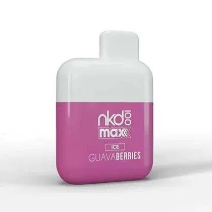 Naked 100 Max Disposable [4500 puffs] – Ice Guava Berries