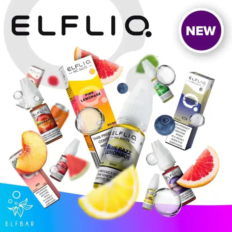 Pink Grapefruit ELFLIQ Nic Salts e Liquid 10ml – TPD - Vapestorm Co - Image 3