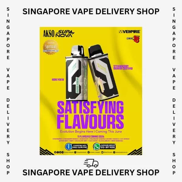 Akso Supa Nova 12000 Puffs - Starter Kit (Device + Cartridge) / Pineapple Mango - Image 2