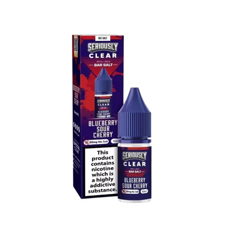 Doozy Vape Seriously Clear Nic Salts 10mg - Strawberry Sour Raspberry - Image 2