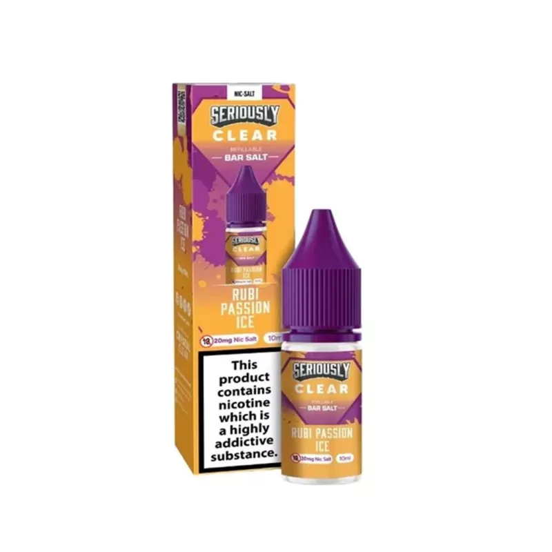 Doozy Vape Seriously Clear Nic Salts 10mg - Strawberry Sour Raspberry - Image 3