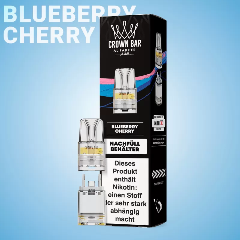 Al Fakher 3K Mini – Blueberry Cherry - Blaubeere / Kirsche - Image 2