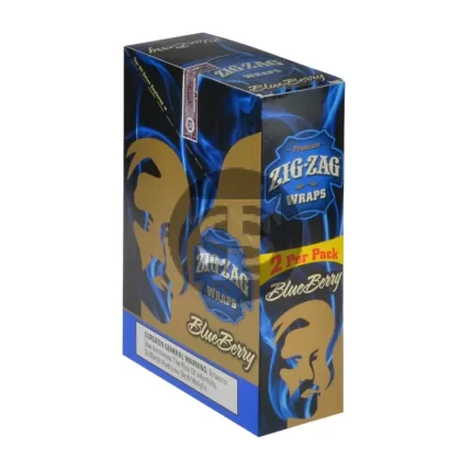 Zig Zag Wraps Premium Blueberry 25 Packs of 2 - Vape Store
