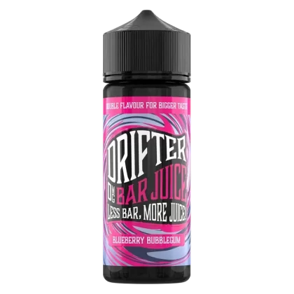 Drifter Bar Juice Blueberry Bubblegum 100ml Shortfill E-Liquid - Ecigpremium